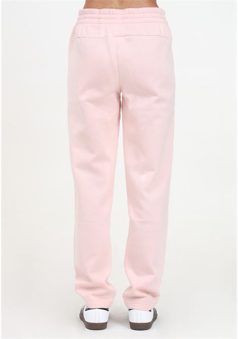 Pantalone sportivo Essentials Small Logo Feel Cozy Open Hem rosa da donna ADIDAS PERFORMANCE | IY1635.